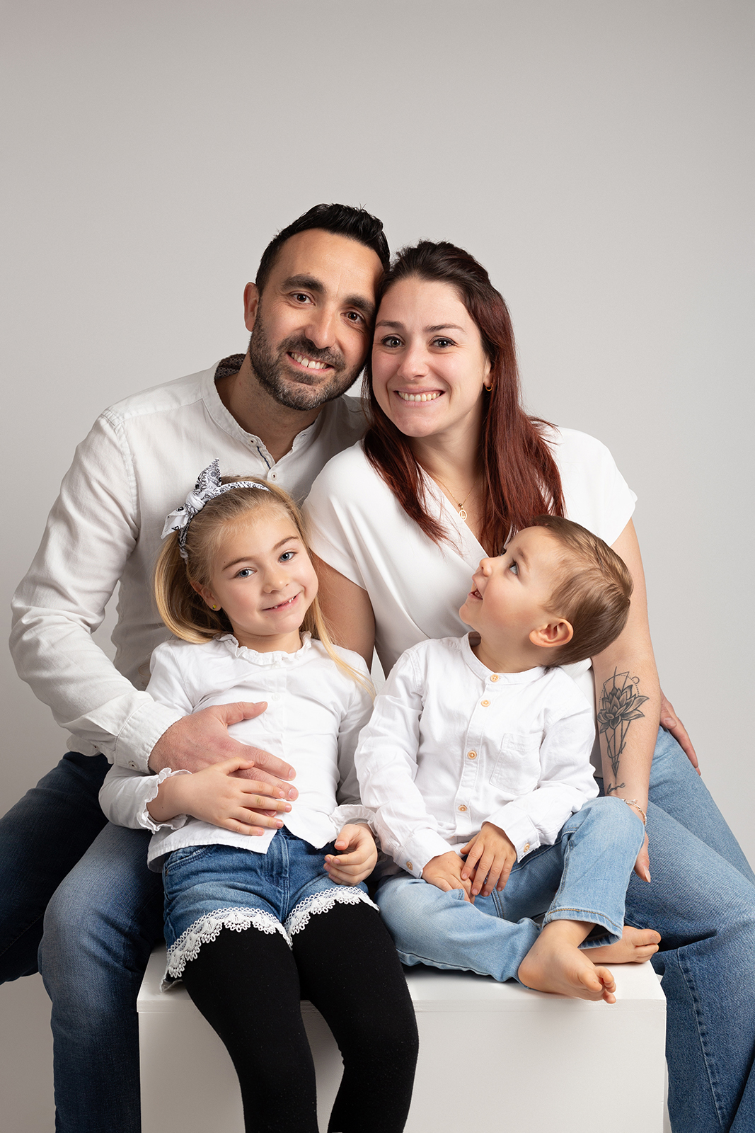 Un beau portrait de famille à chérir