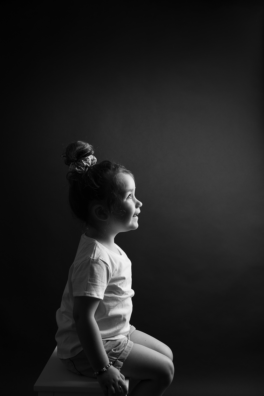 Un portrait en noir et blanc, un portrait d'art, un portrait pour toute une vie